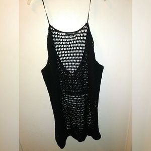 Black Net Poncho Forever 21